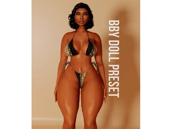 Mix BBY Doll Preset by simsfinds - The Sims 4 Custom Content