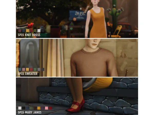 Maxis Match sforzindas underwhelming recolours moschino stuff - The Sims 4 Custom Content