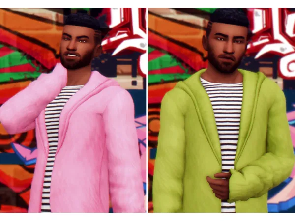Maxis Match Spring Day Hoodie by thecactus - The Sims 4 Custom Content