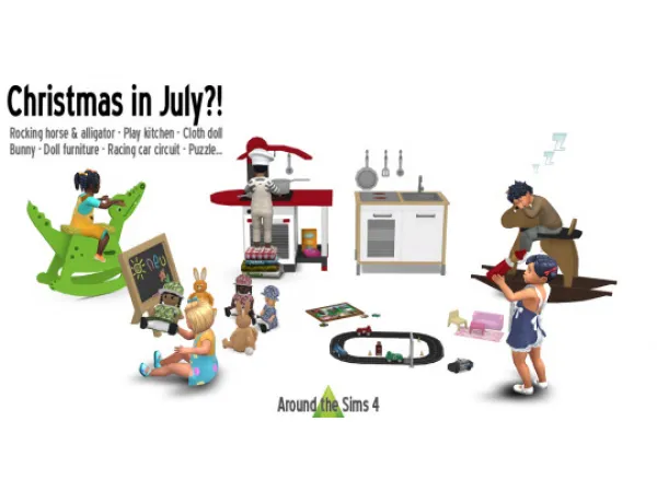 Maxis Match Around Toys by simsfinds - The Sims 4 Custom Content