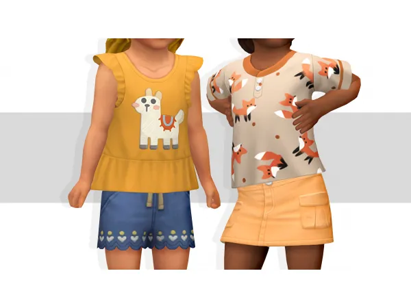 Maxis Match Cottage Tops by storylegacysims - The Sims 4 Custom Content