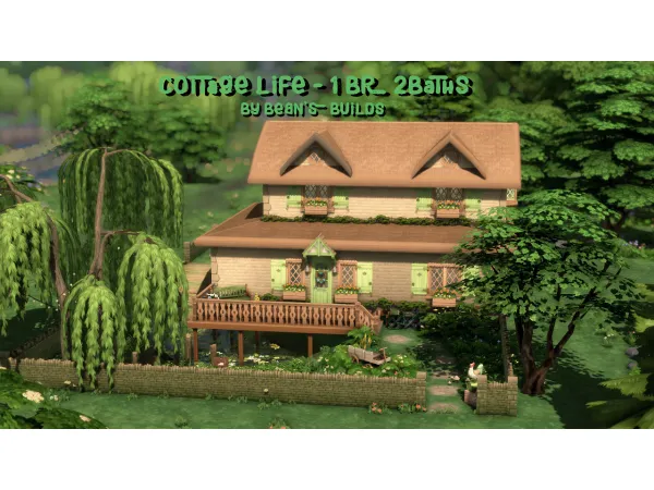 Maxis Match Cottage Life NO - The Sims 4 Custom Content