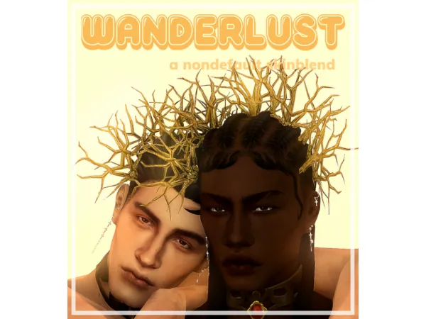 Maxis Match Faerie Fire Wanderlust Skinblends by kindlespice - The Sims 4 Custom Content