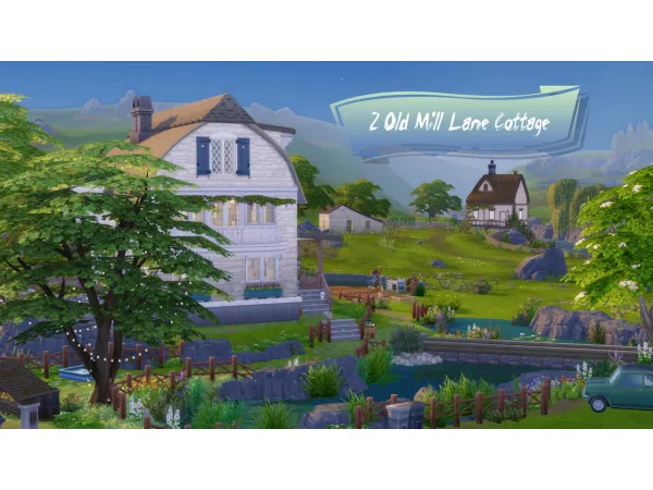 Maxis Match 2 Old Mill Lane Cottage - The Sims 4 Custom Content