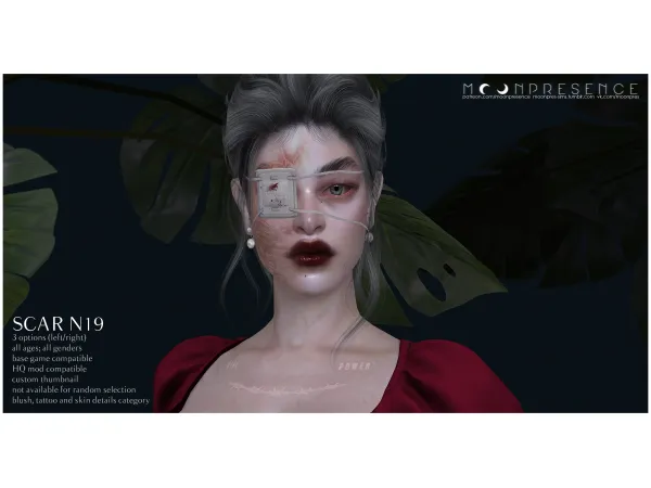 Mix SCAR N19 by ᴍᴏᴏɴ ᴘʀᴇsᴇɴᴄᴇ - The Sims 4 Custom Content