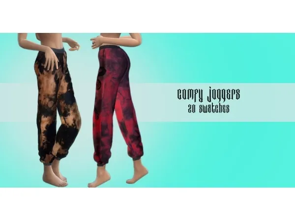 Alpha joggers - The Sims 4 Custom Content