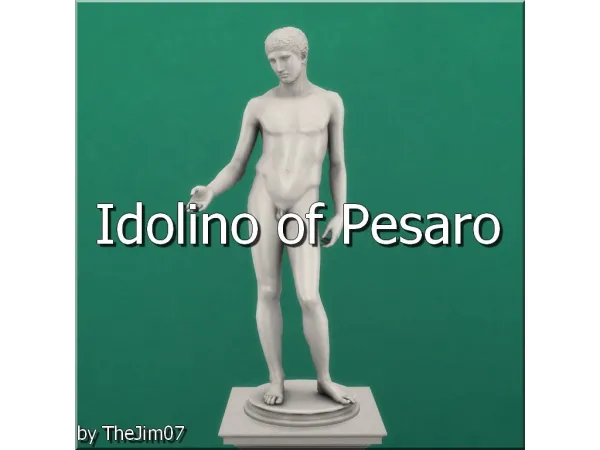 Mix Idolino of Pesaro by thejim07 - The Sims 4 Custom Content