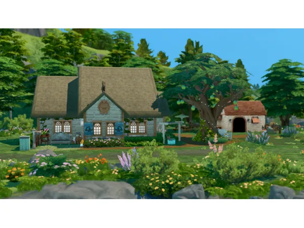Maxis Match Cordelia's Secret Cottage by disorderpotato - The Sims 4 Custom Content