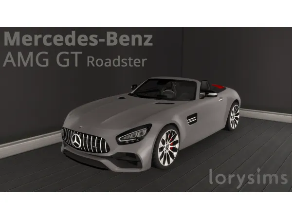2020 Mercedes-Benz AMG GT S Roadster by LorySims