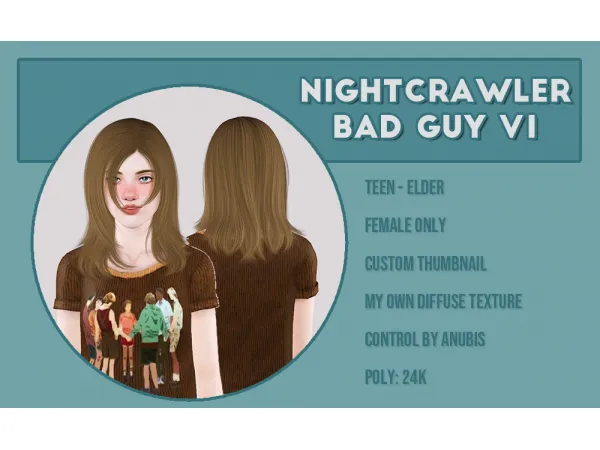 Nightcrawler Bad Guy Drift - The Sims 3 Custom Content