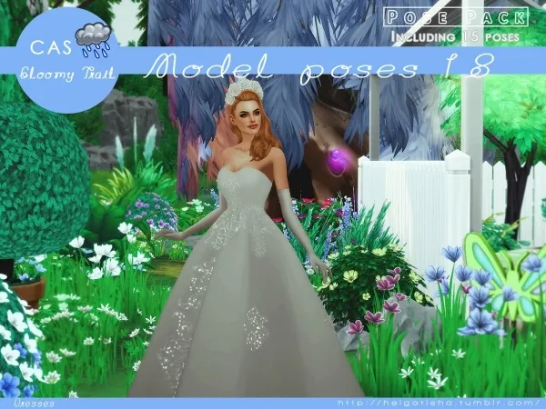 [helgatisha] Model poses 18 Dresses