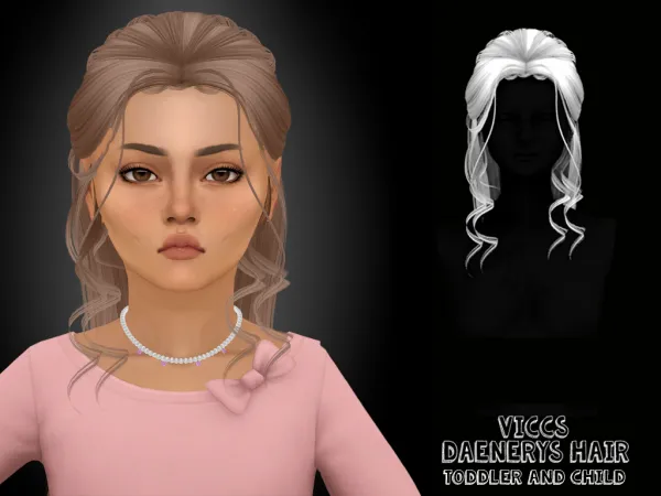 VICCS_DAENERYS HAIR TODDLER AND CHILD