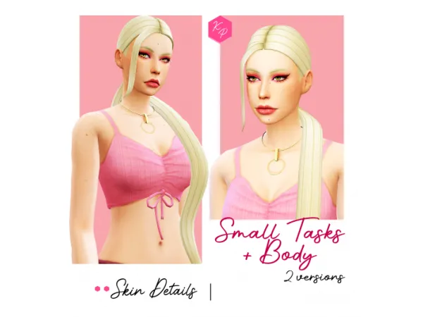 Maxis Match Small Tasks Body - The Sims 4 Custom Content