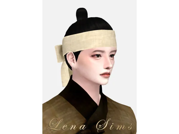 Alpha [Lena Sims] Normal Male Sangtoo Hair Overlay Textures by Lena Sims - The Sims 4 Custom Content