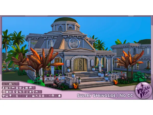 Maxis Match Sultry Springside Sims 4 No Салтри Спрингсайд by MikkiMur - The Sims 4 Custom Content