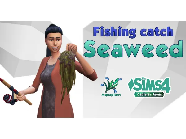 Maxis Match Edible Seaweed (177) Fishing reward and Cooking ingredients by c821118 - The Sims 4 Custom Content