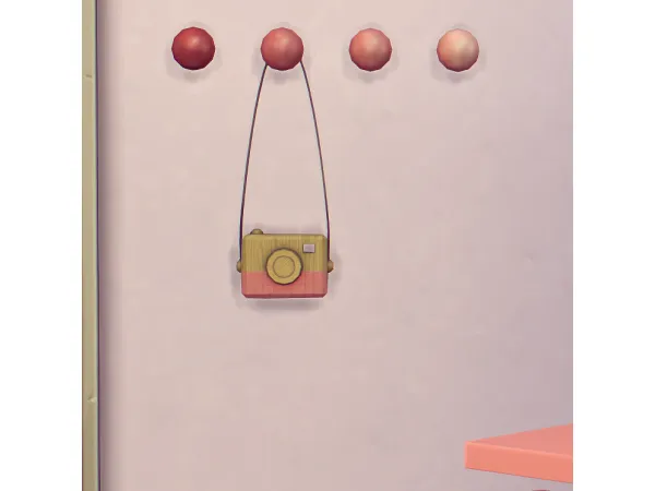 Maxis Match Pegs Toy Camera - The Sims 4 Custom Content
