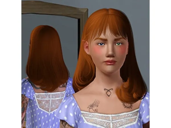 ANTO Cindy 35k Cindy Bangs - The Sims 3 Custom Content