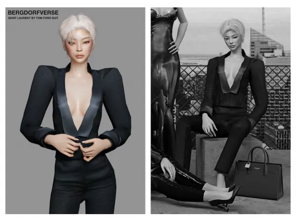 Saint Laurent By Tom Ford Suit