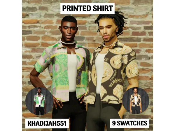 PRINTED SHIRT