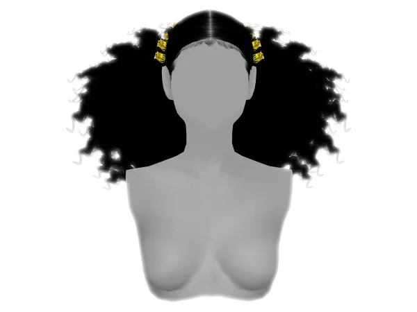 Alpha [gramsims] Kira Hair - The Sims 4 Custom Content