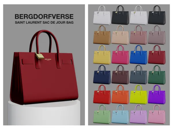 Saint Laurent Sac De Jour Bag