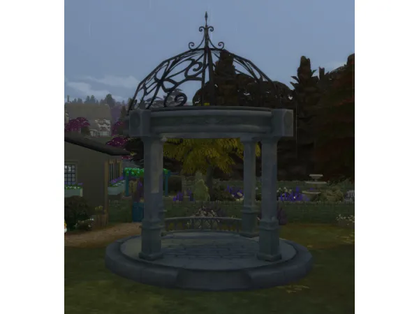 Maxis Match Cottage Living Gazebo - The Sims 4 Custom Content