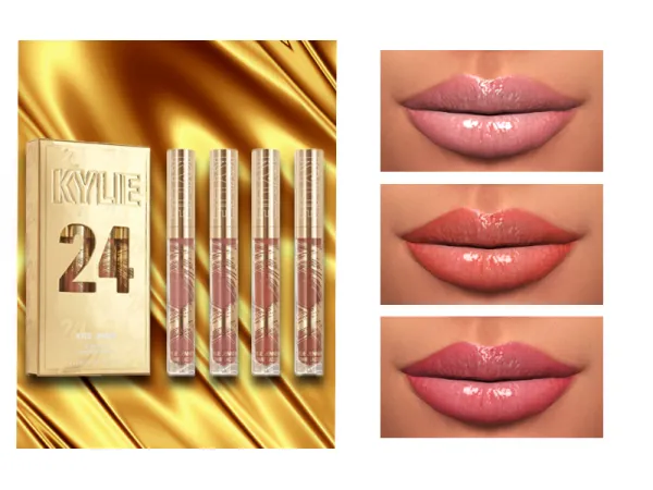 Alpha kylie cosmetics gloss - The Sims 4 Custom Content