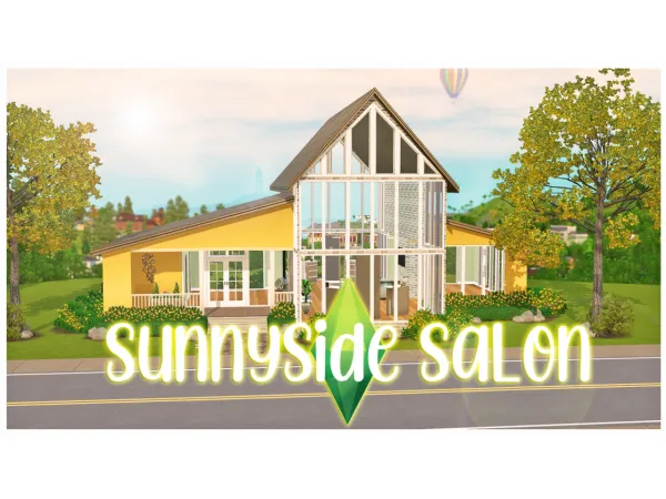 SUNNYSIDE SALON - The Sims 3 Custom Content