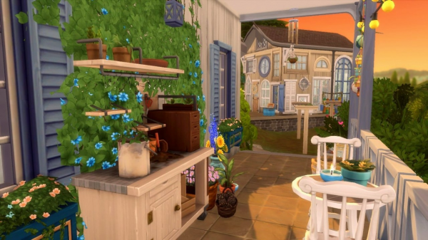Maxis Match Gardening Paradise with SBerry Games by simsfinds - The Sims 4 Custom Content