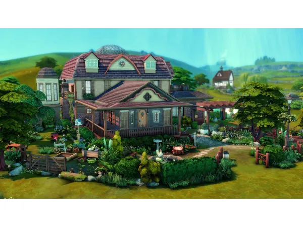 Maxis Match Family Farm House Cottage Living [No ] Residential by ynn016 - The Sims 4 Custom Content