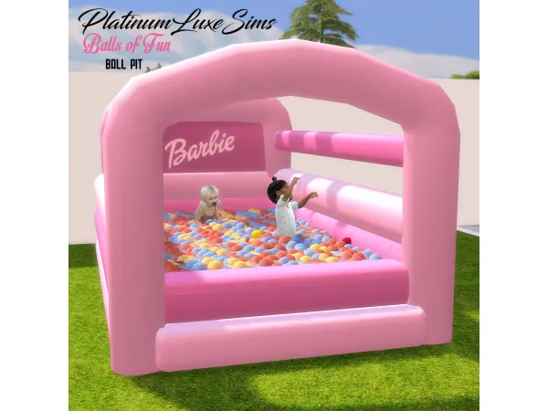 Maxis Match Balls of Fun Ball Pit by PlatinumLuxeSims - The Sims 4 Custom Content