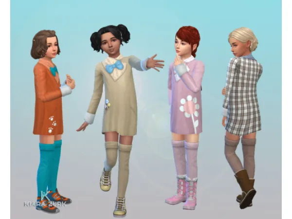 Maxis Match Winter Coat Animal Pockets - The Sims 4 Custom Content