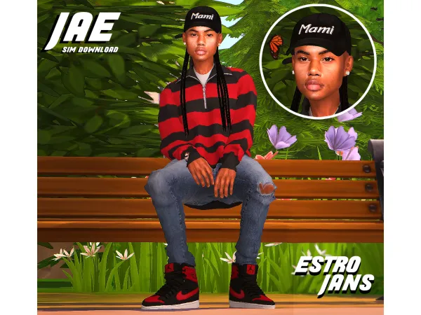 Alpha Jae Sim Download Face Mask by Estrojans - The Sims 4 Custom Content