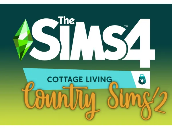 Maxis Match Cottage Living Sims Part 2 - The Sims 4 Custom Content