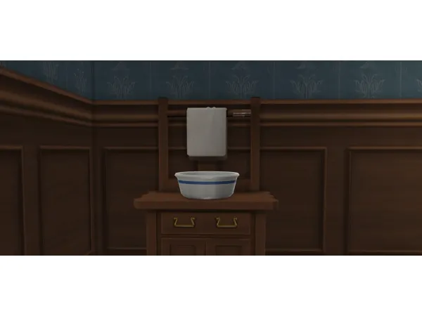 Maxis Match Plasticbox Washing Bowl updated for Off the Grid - The Sims 4 Custom Content