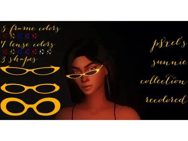 Maxis Match MAMASSIMBLOGS P8XELSUNNIES RECOLOR - The Sims 4 Custom Content
