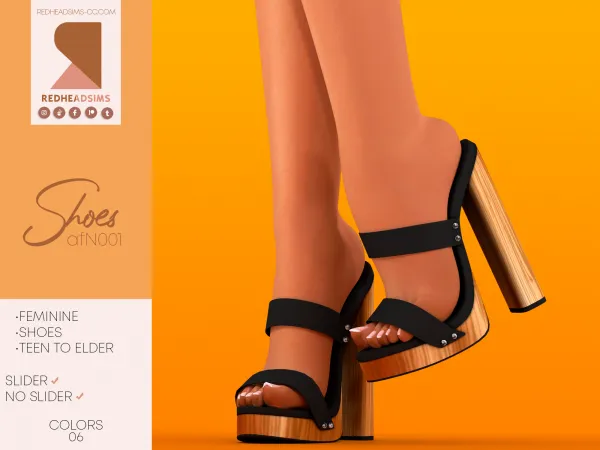 Alpha AF SHOES N0001 - The Sims 4 Custom Content