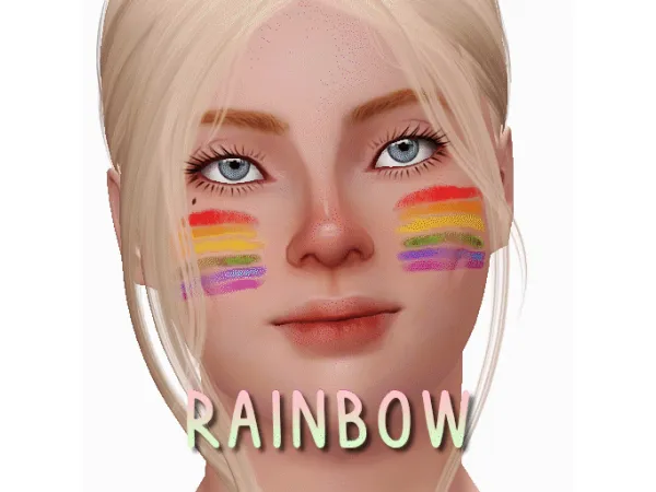 Pride Paint Sims - The Sims 3 Custom Content