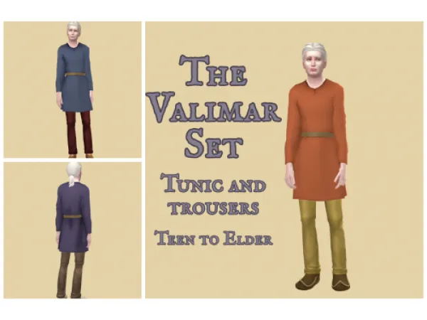 Maxis Match The Valimar Set MedievalFantasyViking clothes Maxis Match - The Sims 4 Custom Content