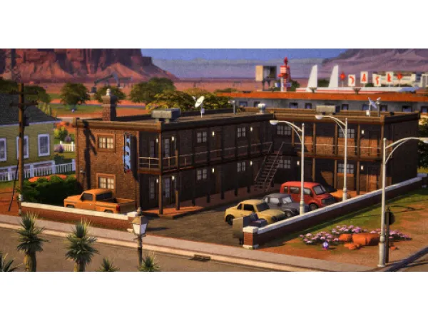 Maxis Match he Murphy Motel NO ghostlycc - The Sims 4 Custom Content