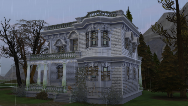 Maxis Match Abandoned Victorian by simsfinds - The Sims 4 Custom Content