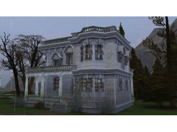 Maxis Match Abandoned Victorian by Christine11778 - The Sims 4 Custom Content