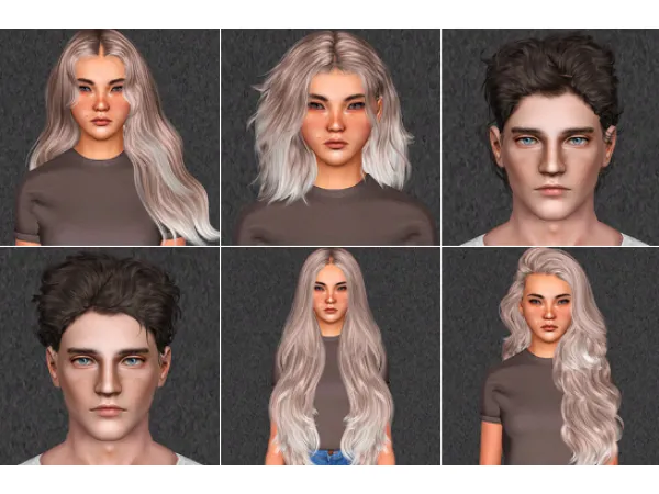 hair dump 232 S Club - The Sims 3 Custom Content
