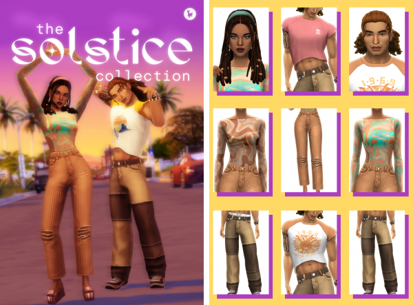 Maxis Match The Solstice Collection greenllamas by simsfinds - The Sims 4 Custom Content