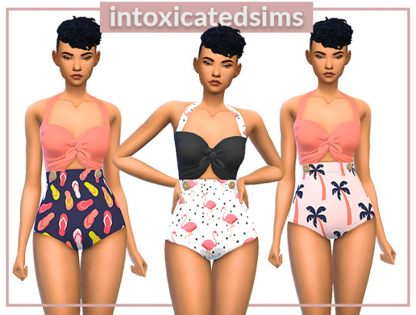 Maxis Match Seasons Bathing Suit Recolour by simsfinds - The Sims 4 Custom Content