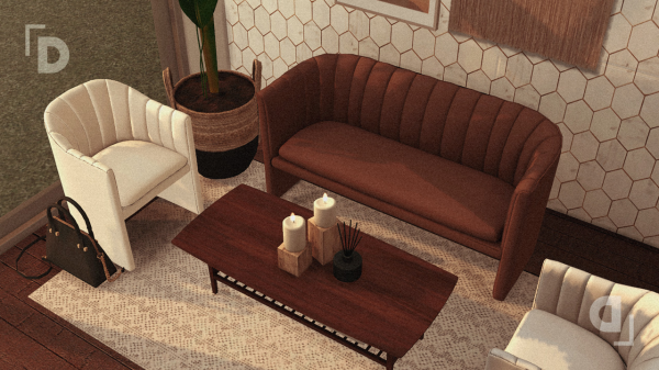Mix tradition living set by simsfinds - The Sims 4 Custom Content