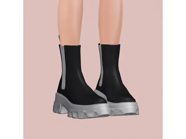 uterque chelsea boots - The Sims 3 Custom Content
