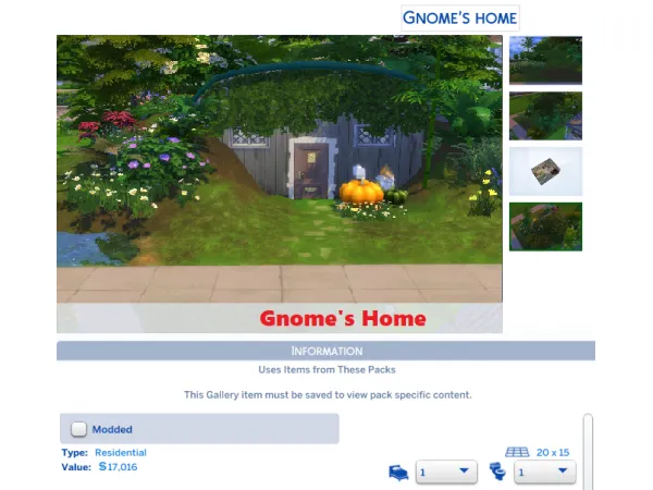 Maxis Match Gnome's Home Gnome Alone 2042423 9png by PurrSimity httpsthumbsmodthesims2comimg10272969MTS_PurrSimity - The Sims 4 Custom Content