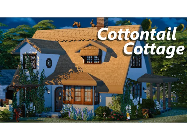 Maxis Match Cottontail Cottage - The Sims 4 Custom Content